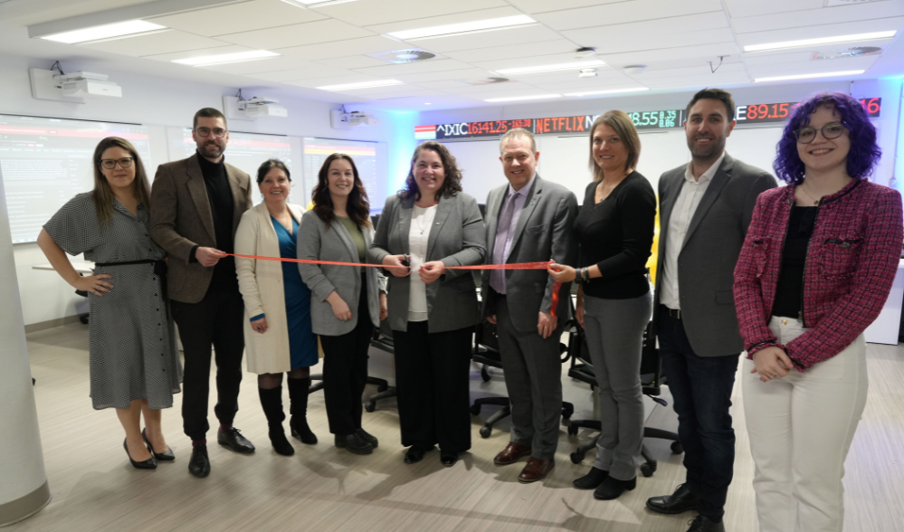 Inauguration de la salle des marchés du Cégep de Sainte-Foy : un ...